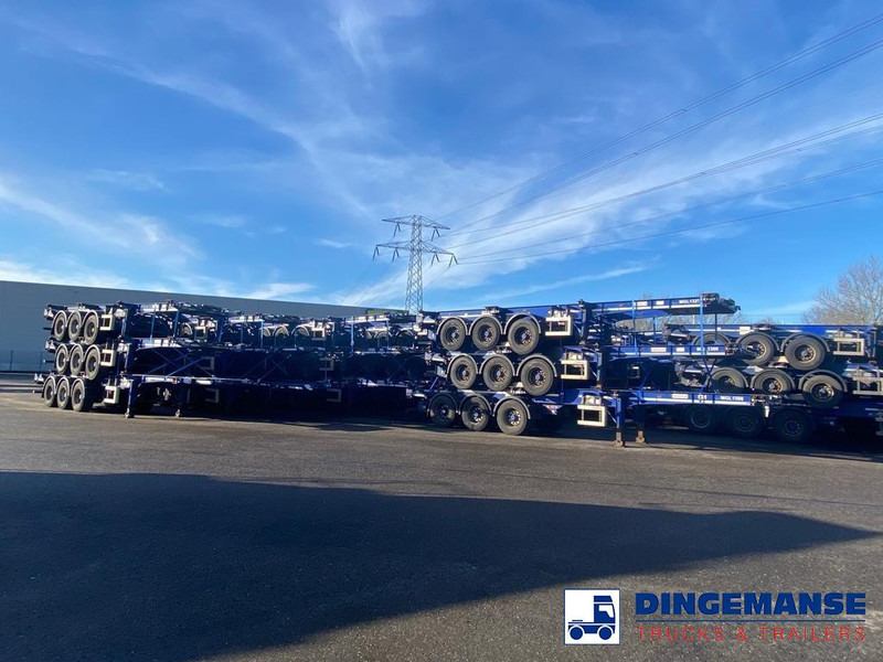 Dennison Stack - 3 x container trailer 20-30-40-45 ft - نصف مقطورة لنقل الحاويات: صورة 5 Dennison Stack - 3 x container trailer 20-30-40-45 ft - نصف مقطورة لنقل الحاويات: صورة 5