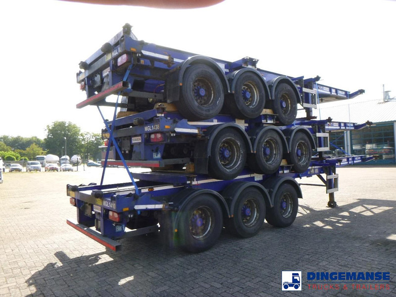 Dennison Stack - 3 x container trailer 20-30-40-45 ft - نصف مقطورة لنقل الحاويات: صورة 4 Dennison Stack - 3 x container trailer 20-30-40-45 ft - نصف مقطورة لنقل الحاويات: صورة 4