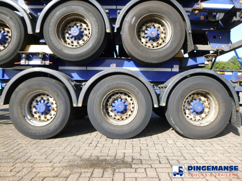 نصف مقطورة لنقل الحاويات Dennison Stack - 3 x container trailer 20-30-40-45 ft: صورة 12