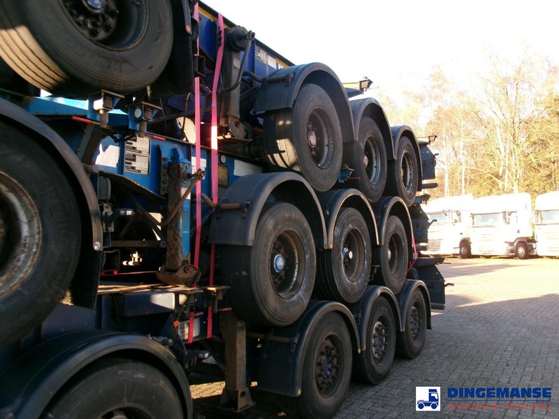 نصف مقطورة لنقل الحاويات Dennison Stack - 3 x splitter container chassis 20-30-40-45 ft: صورة 7 نصف مقطورة لنقل الحاويات Dennison Stack - 3 x splitter container chassis 20-30-40-45 ft: صورة 7