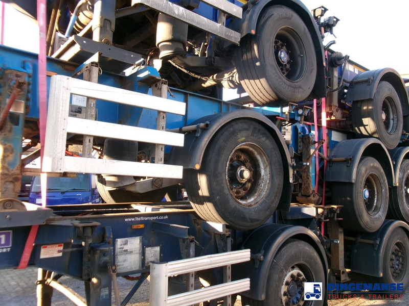 نصف مقطورة لنقل الحاويات Dennison Stack - 3 x splitter container chassis 20-30-40-45 ft: صورة 6 نصف مقطورة لنقل الحاويات Dennison Stack - 3 x splitter container chassis 20-30-40-45 ft: صورة 6