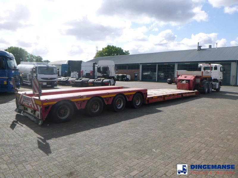 Faymonville 4-axle lowbed trailer 72t STBZ-4VA - عربة منخفضة مسطحة نصف مقطورة: صورة 4 Faymonville 4-axle lowbed trailer 72t STBZ-4VA - عربة منخفضة مسطحة نصف مقطورة: صورة 4