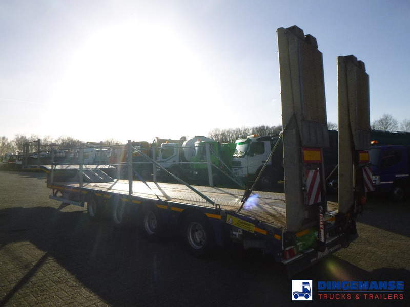 Faymonville 4-axle semi-lowbed trailer 60 t + ramps - عربة منخفضة مسطحة نصف مقطورة: صورة 4 Faymonville 4-axle semi-lowbed trailer 60 t + ramps - عربة منخفضة مسطحة نصف مقطورة: صورة 4