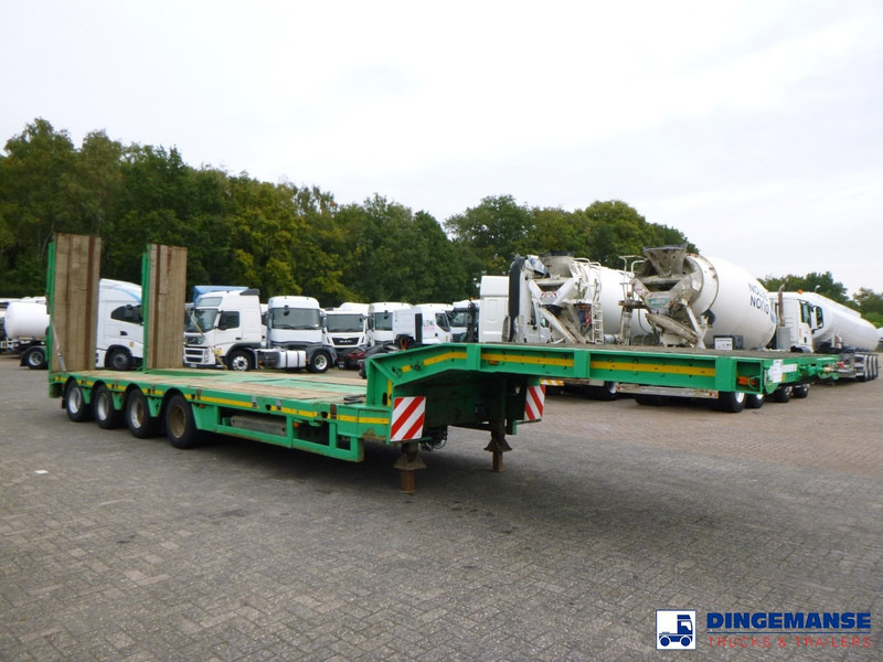 Faymonville 4-axle semi-lowbed trailer 65 t + ramps ext. - عربة منخفضة مسطحة نصف مقطورة: صورة 2 Faymonville 4-axle semi-lowbed trailer 65 t + ramps ext. - عربة منخفضة مسطحة نصف مقطورة: صورة 2