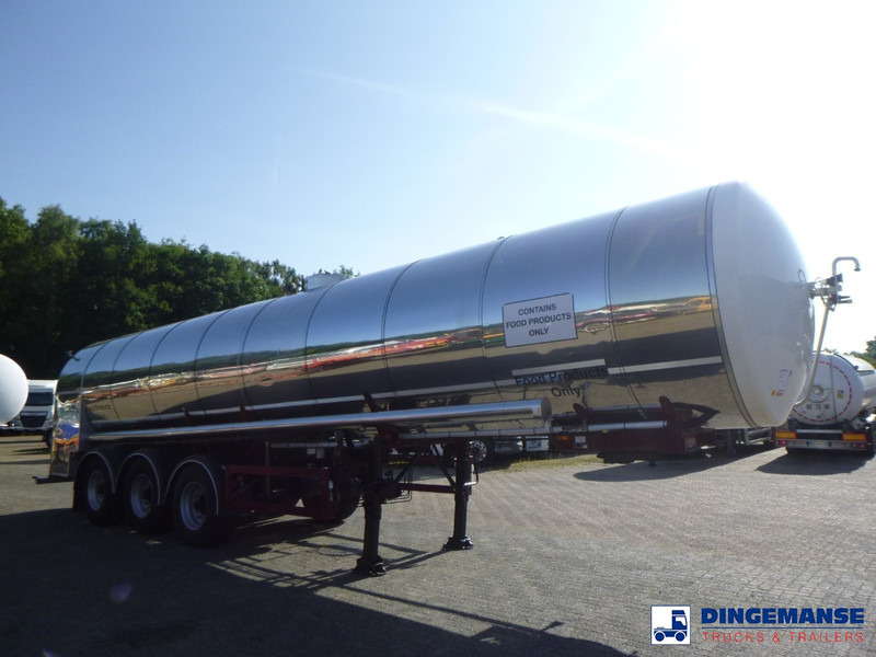 Feldbinder Food tank inox 30 m3 / 1 comp - نصف مقطورة صهريج: صورة 2 Feldbinder Food tank inox 30 m3 / 1 comp - نصف مقطورة صهريج: صورة 2