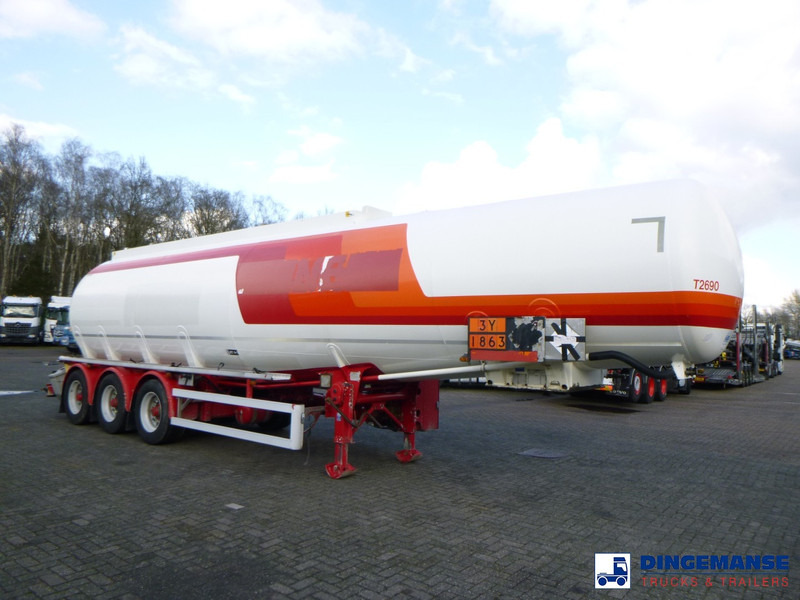 Feldbinder Jet fuel tank 40 m3 / 1 comp + pump - مقطورة صهريج: صورة 2 Feldbinder Jet fuel tank 40 m3 / 1 comp + pump - مقطورة صهريج: صورة 2