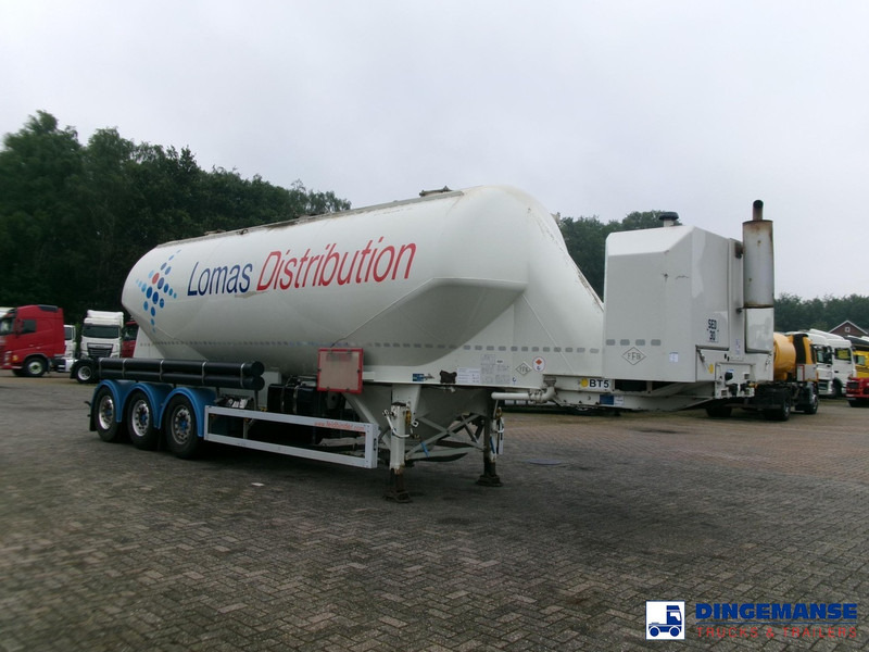 Feldbinder Powder tank alu 40 m3 / 1 comp + compressor - نصف مقطورة صهريج: صورة 2 Feldbinder Powder tank alu 40 m3 / 1 comp + compressor - نصف مقطورة صهريج: صورة 2