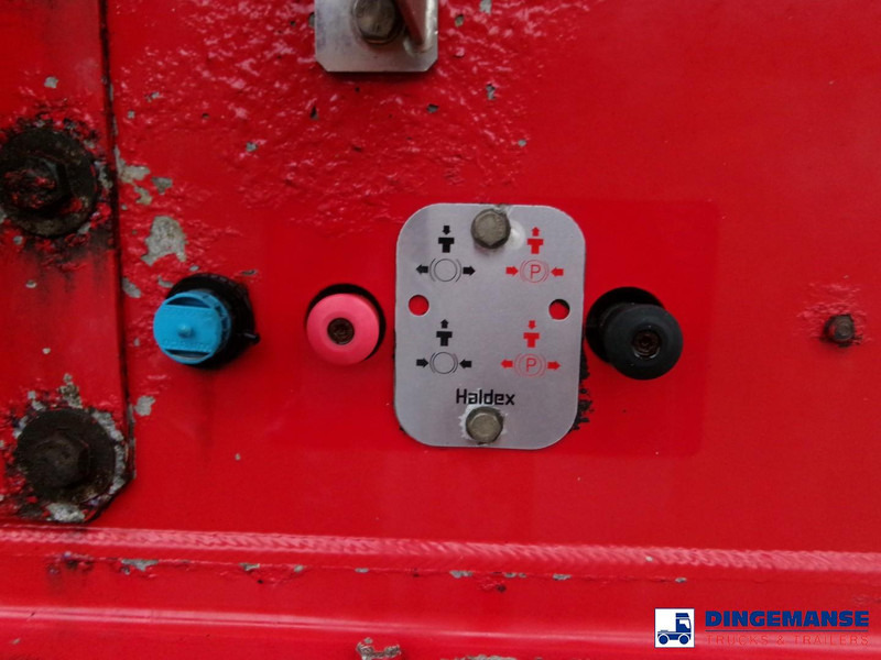 نصف مقطورة صهريج Feldbinder Powder tank alu 41 m3 (tipping): صورة 9