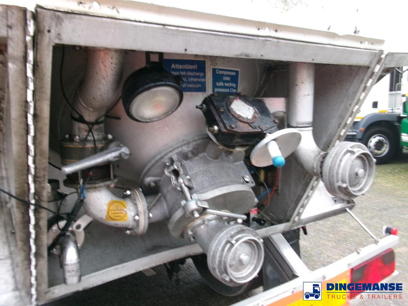 نصف مقطورة صهريج Feldbinder Powder tank alu 41 m3 (tipping): صورة 12