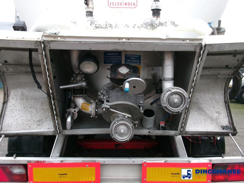 نصف مقطورة صهريج Feldbinder Powder tank alu 41 m3 (tipping): صورة 11