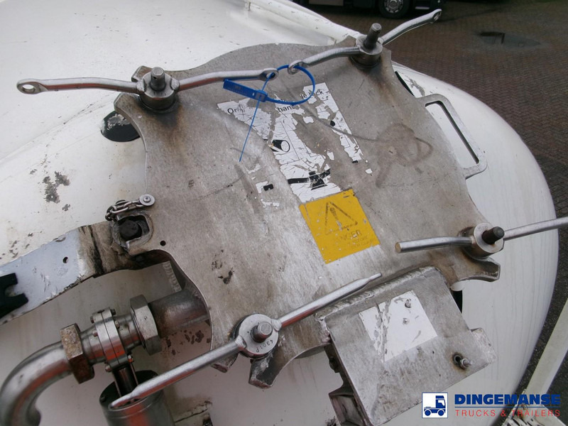 نصف مقطورة صهريج Feldbinder Powder tank alu 41 m3 (tipping): صورة 16