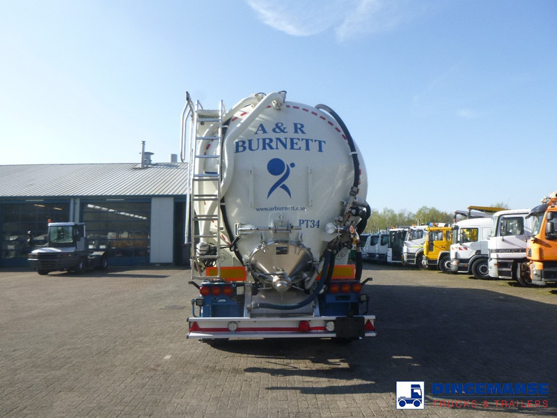 Feldbinder Powder tank alu 60 m3 / Compressor diesel engine. - نصف مقطورة صهريج: صورة 5 Feldbinder Powder tank alu 60 m3 / Compressor diesel engine. - نصف مقطورة صهريج: صورة 5
