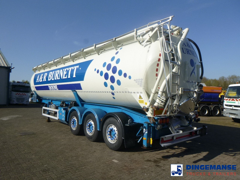Feldbinder Powder tank alu 60 m3 / Compressor diesel engine. - نصف مقطورة صهريج: صورة 3 Feldbinder Powder tank alu 60 m3 / Compressor diesel engine. - نصف مقطورة صهريج: صورة 3