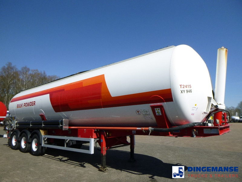 Feldbinder Powder tank alu 60 m3 (tipping) - نصف مقطورة صهريج: صورة 2 Feldbinder Powder tank alu 60 m3 (tipping) - نصف مقطورة صهريج: صورة 2
