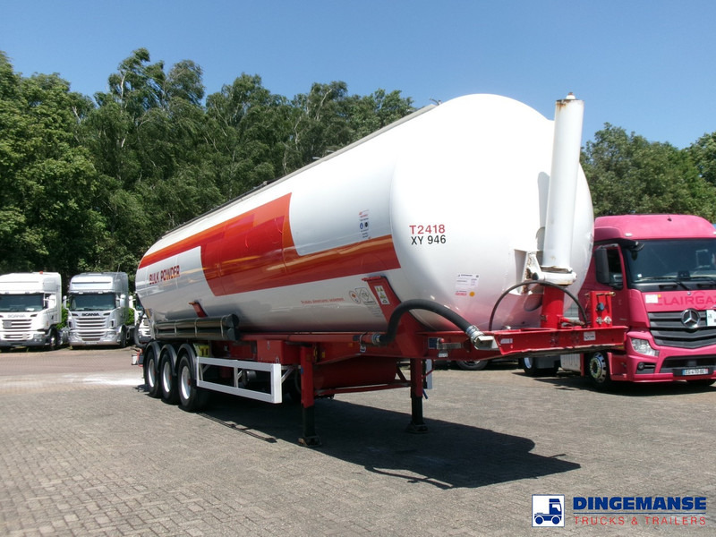 Feldbinder Powder tank alu 60 m3 (tipping) - نصف مقطورة صهريج: صورة 2 Feldbinder Powder tank alu 60 m3 (tipping) - نصف مقطورة صهريج: صورة 2