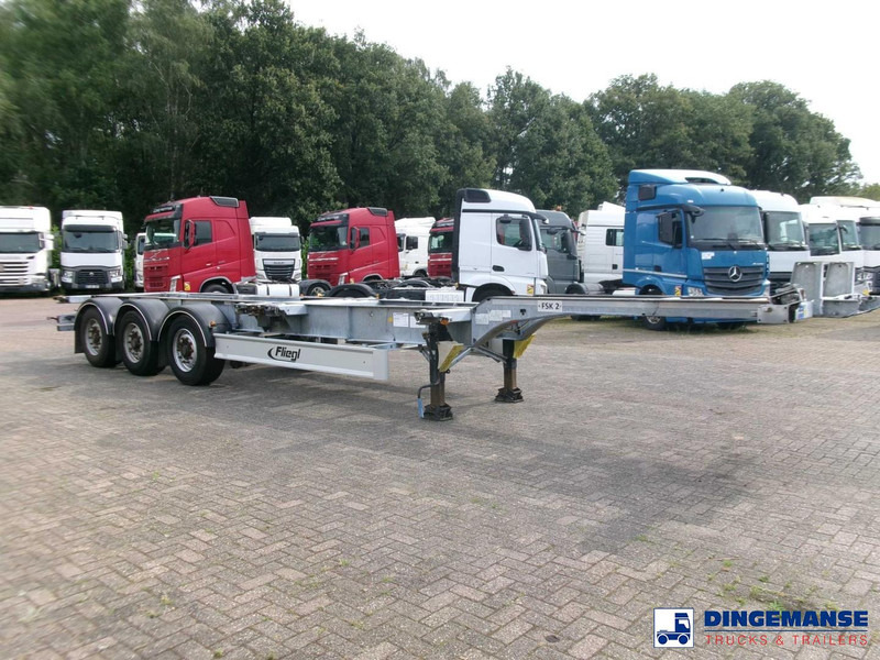 Fliegl 3-axle container trailer 45 ft - نصف مقطورة لنقل الحاويات: صورة 2 Fliegl 3-axle container trailer 45 ft - نصف مقطورة لنقل الحاويات: صورة 2