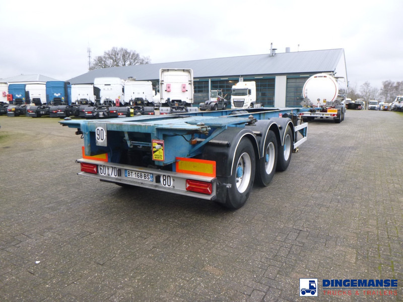 Fruehauf 3-axle container chassis 20, 30 ft - نصف مقطورة لنقل الحاويات: صورة 4 Fruehauf 3-axle container chassis 20, 30 ft - نصف مقطورة لنقل الحاويات: صورة 4