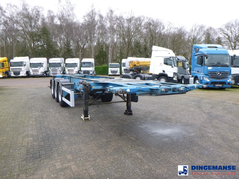 Fruehauf 3-axle container chassis 20, 30 ft - نصف مقطورة لنقل الحاويات: صورة 2 Fruehauf 3-axle container chassis 20, 30 ft - نصف مقطورة لنقل الحاويات: صورة 2