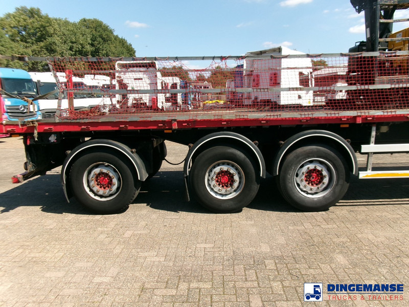Fruehauf 3-axle platform trailer + Atlas 3008 crane - نصف مقطورة مسطحة: صورة 4 Fruehauf 3-axle platform trailer + Atlas 3008 crane - نصف مقطورة مسطحة: صورة 4
