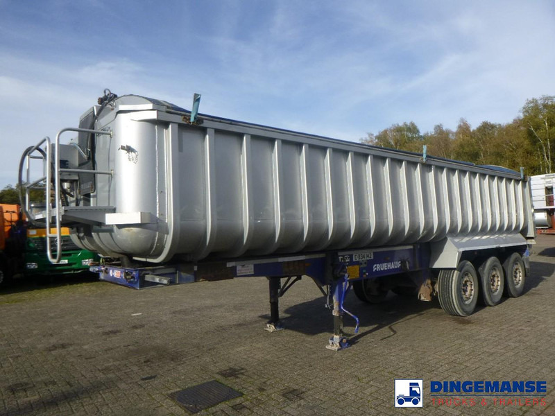 Fruehauf Tipper trailer alu 35 m3 + tarpaulin - قلابة نصف مقطورة نصف مقطورة قلابة: صورة 1 Fruehauf Tipper trailer alu 35 m3 + tarpaulin - قلابة نصف مقطورة نصف مقطورة قلابة: صورة 1