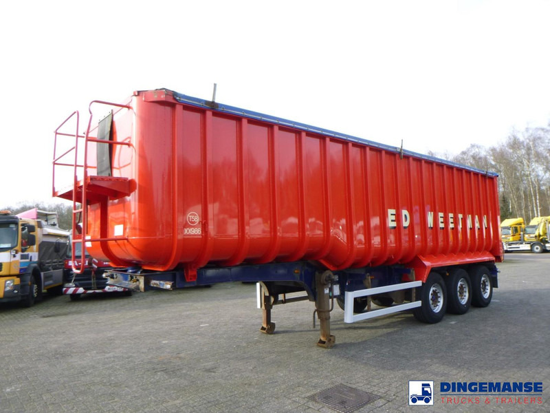 Fruehauf Tipper trailer alu 52 m3 + tarpaulin - قلابة نصف مقطورة نصف مقطورة قلابة: صورة 1 Fruehauf Tipper trailer alu 52 m3 + tarpaulin - قلابة نصف مقطورة نصف مقطورة قلابة: صورة 1