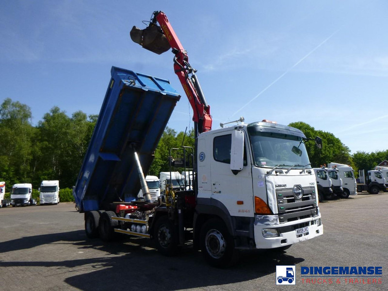 Hino FY1EUKA RHD + Palfinger E120L + grapple - شاحنة كرين: صورة 2 Hino FY1EUKA RHD + Palfinger E120L + grapple - شاحنة كرين: صورة 2