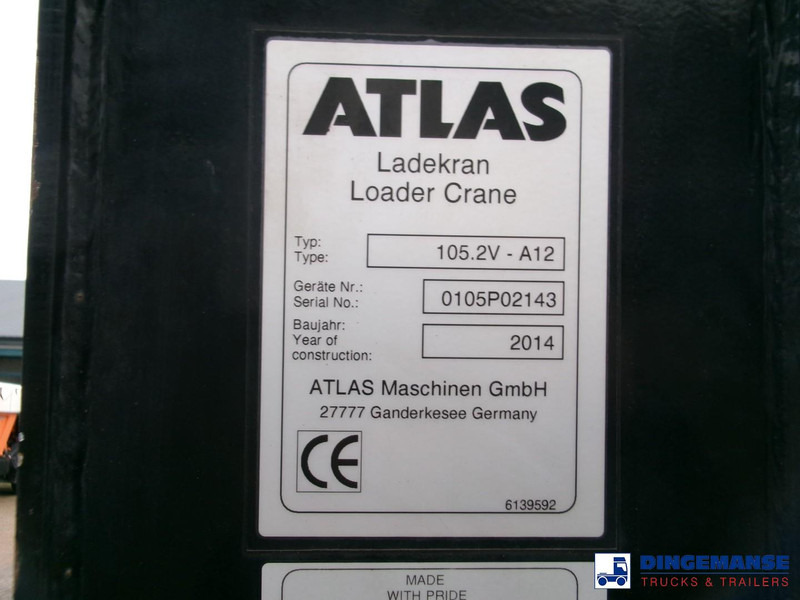 شاحنة كرين Iveco Stralis 310 6x2 Euro 6 + Atlas 105.2 crane: صورة 14