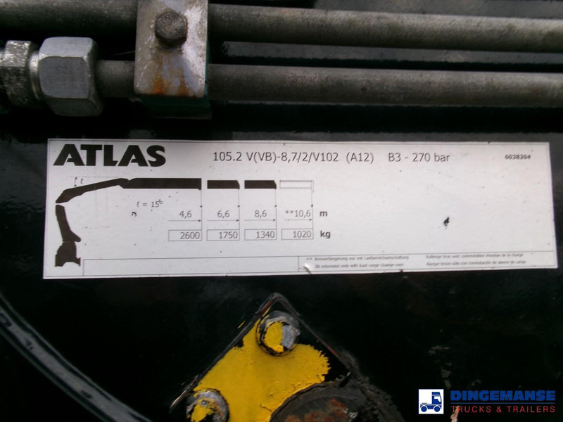 شاحنة كرين Iveco Stralis 310 6x2 Euro 6 + Atlas 105.2 crane: صورة 15