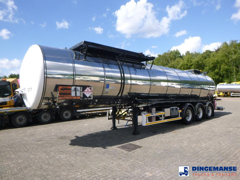 Kässbohrer Bitumen tank inox 33 m3 / 1 comp - مقطورة صهريج: صورة 1 Kässbohrer Bitumen tank inox 33 m3 / 1 comp - مقطورة صهريج: صورة 1