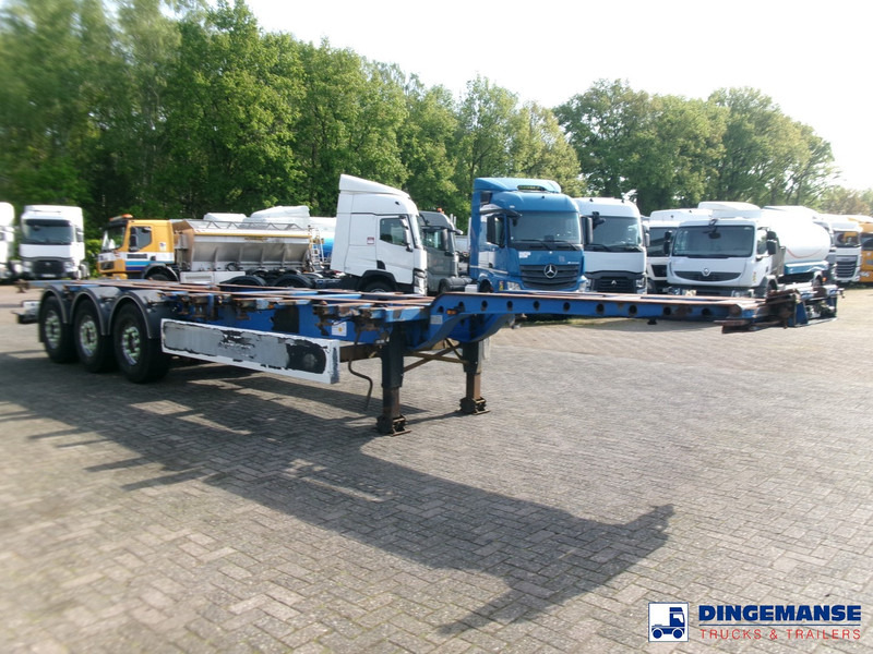 Krone 3-axle container trailer 20-30-40-45 ft SDC27 - نصف مقطورة لنقل الحاويات: صورة 2 Krone 3-axle container trailer 20-30-40-45 ft SDC27 - نصف مقطورة لنقل الحاويات: صورة 2