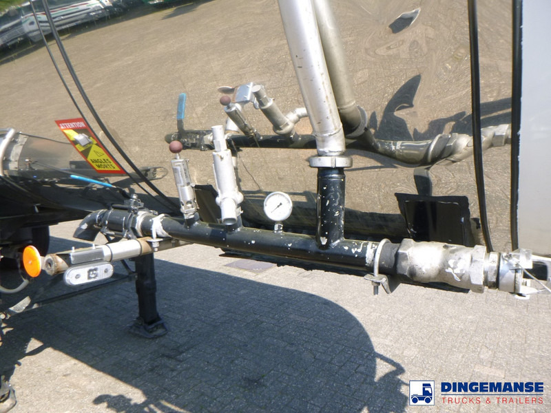 نصف مقطورة صهريج LAG Chemical tank inox 30 m3 / 1 comp: صورة 11