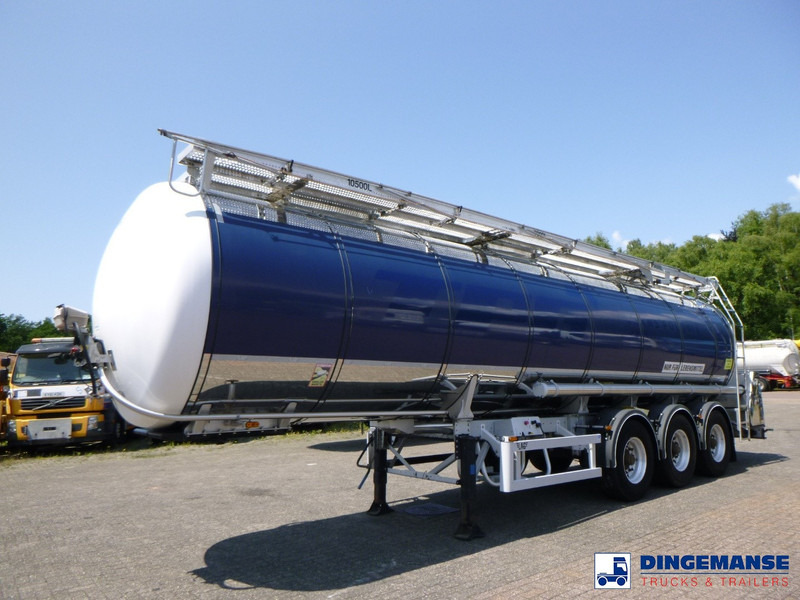 LAG Food tank inox 32 m3 / 3 comp + pump - نصف مقطورة صهريج: صورة 1 LAG Food tank inox 32 m3 / 3 comp + pump - نصف مقطورة صهريج: صورة 1