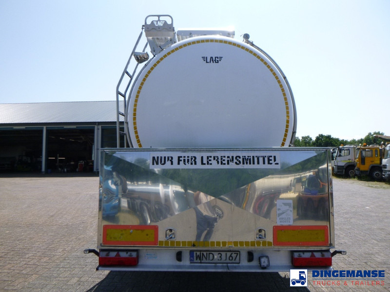 LAG Food tank inox 32 m3 / 3 comp + pump - نصف مقطورة صهريج: صورة 5 LAG Food tank inox 32 m3 / 3 comp + pump - نصف مقطورة صهريج: صورة 5