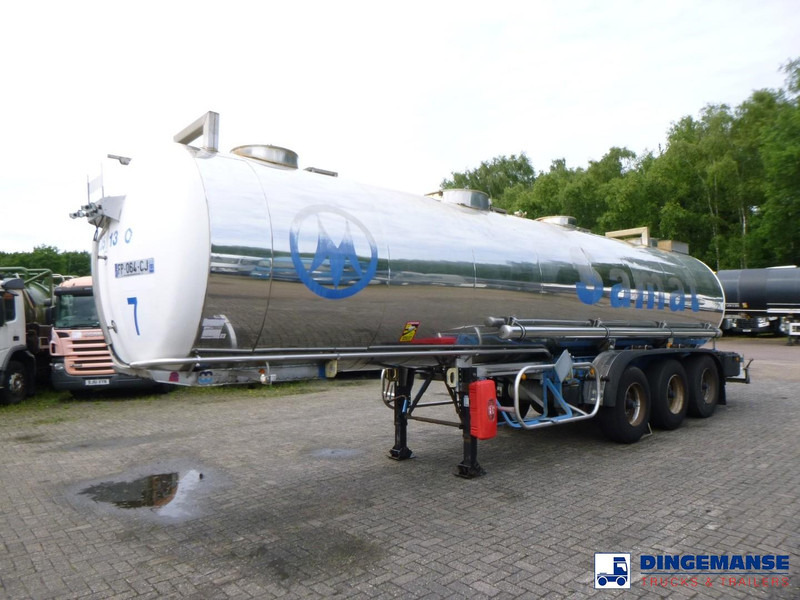 MAISONNEUVE Chemical tank inox 26 m3 / 1 comp - نصف مقطورة صهريج: صورة 1 MAISONNEUVE Chemical tank inox 26 m3 / 1 comp - نصف مقطورة صهريج: صورة 1
