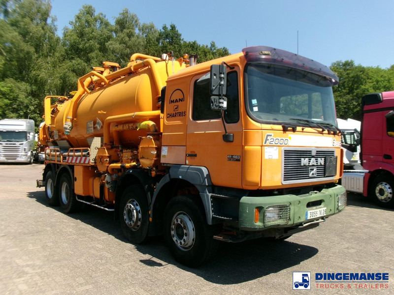 MAN 41.463 8x4 Euro 2 vacuum tank ADR 15 m3 / 2 comp - شاحنة الشفط: صورة 2 MAN 41.463 8x4 Euro 2 vacuum tank ADR 15 m3 / 2 comp - شاحنة الشفط: صورة 2