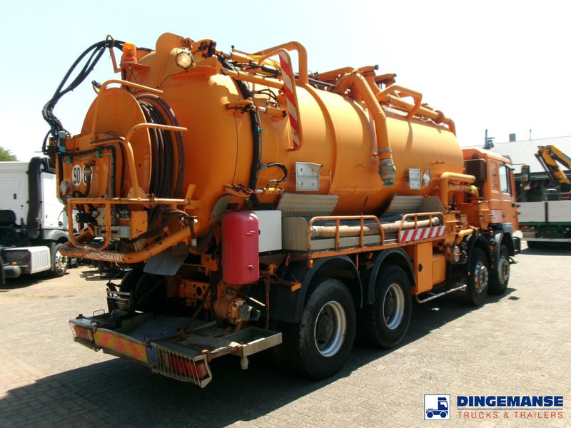 MAN 41.463 8x4 Euro 2 vacuum tank ADR 15 m3 / 2 comp - شاحنة الشفط: صورة 4 MAN 41.463 8x4 Euro 2 vacuum tank ADR 15 m3 / 2 comp - شاحنة الشفط: صورة 4