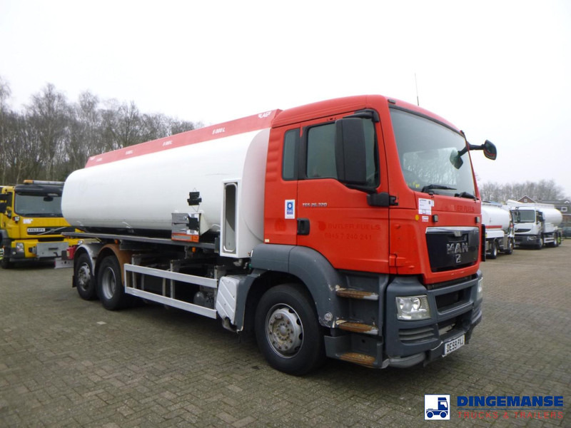 MAN TGS 26.320 6X2 RHD fuel tank 20 m3 / 4 comp - شاحنة صهريج: صورة 2 MAN TGS 26.320 6X2 RHD fuel tank 20 m3 / 4 comp - شاحنة صهريج: صورة 2