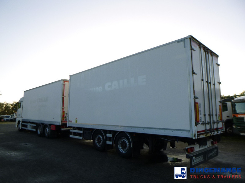 MAN TGX 26.440 6X2 high volume + Fruehauf closed box trailer - شاحنة مقفلة: صورة 3 MAN TGX 26.440 6X2 high volume + Fruehauf closed box trailer - شاحنة مقفلة: صورة 3