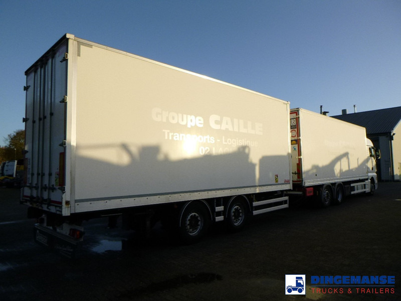 MAN TGX 26.440 6X2 high volume + Fruehauf closed box trailer - شاحنة مقفلة: صورة 4 MAN TGX 26.440 6X2 high volume + Fruehauf closed box trailer - شاحنة مقفلة: صورة 4