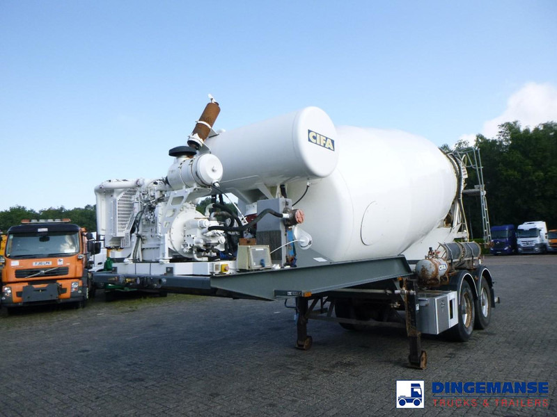 MOL Cifa mixer trailer 12 m3 - نصف مقطورة خلاطة خرسانة: صورة 1 MOL Cifa mixer trailer 12 m3 - نصف مقطورة خلاطة خرسانة: صورة 1