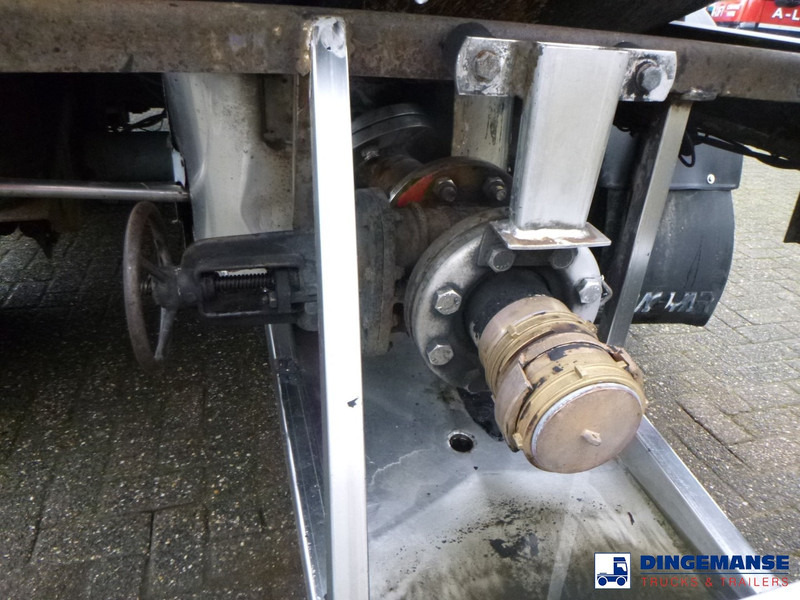 نصف مقطورة صهريج Magyar Bitumen tank inox 30 m3 / 1 comp: صورة 11