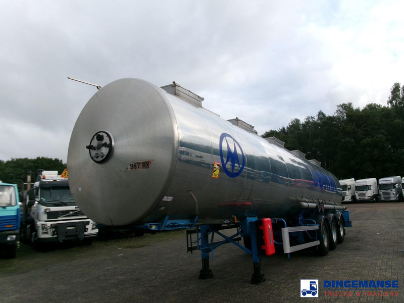 Magyar Chemical tank inox 32.5m3 / 1 comp - نصف مقطورة صهريج: صورة 1 Magyar Chemical tank inox 32.5m3 / 1 comp - نصف مقطورة صهريج: صورة 1