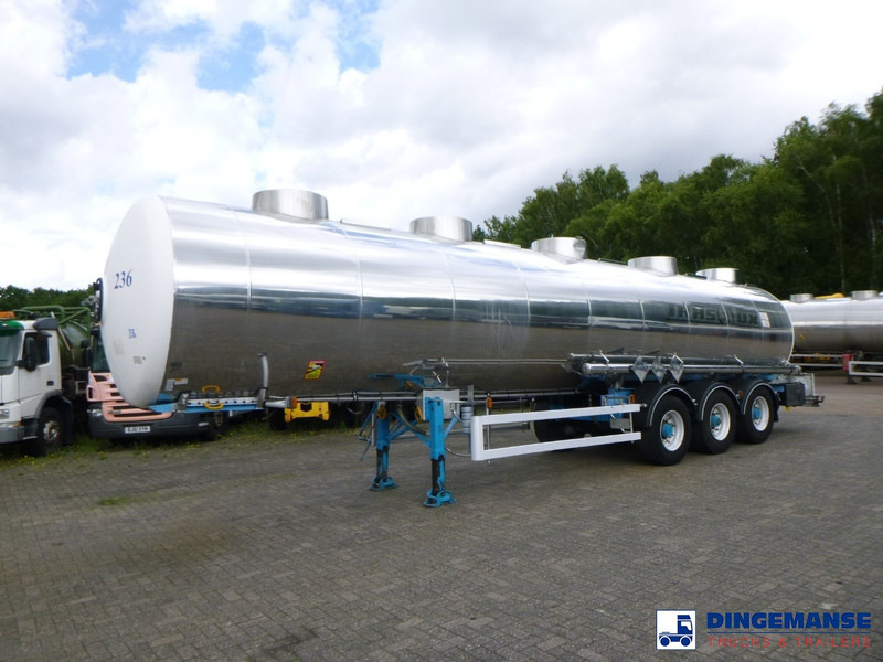 Magyar Chemical tank inox 33 m3 / 1 comp - نصف مقطورة صهريج: صورة 1 Magyar Chemical tank inox 33 m3 / 1 comp - نصف مقطورة صهريج: صورة 1