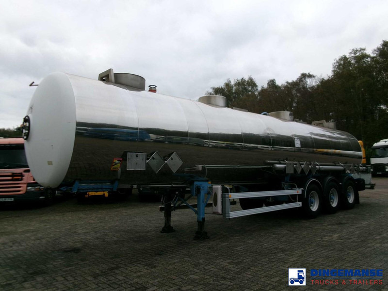 Magyar Chemical tank inox L4BH 33.5 m3 / 3 comp - نصف مقطورة صهريج: صورة 1 Magyar Chemical tank inox L4BH 33.5 m3 / 3 comp - نصف مقطورة صهريج: صورة 1