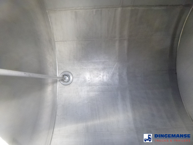 نصف مقطورة صهريج Magyar Chemical tank inox L4BH 37.5 m3 / 4 comp ADR 26-03-2026: صورة 18