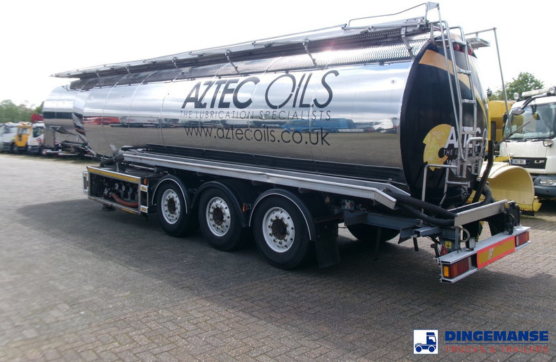 Magyar Heavy oil tank inox 37 m3 / 5 comp + pump - نصف مقطورة صهريج: صورة 3 Magyar Heavy oil tank inox 37 m3 / 5 comp + pump - نصف مقطورة صهريج: صورة 3
