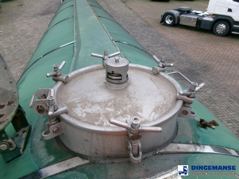 نصف مقطورة صهريج Melton Food tank inox 25 m3 / 1 comp: صورة 12