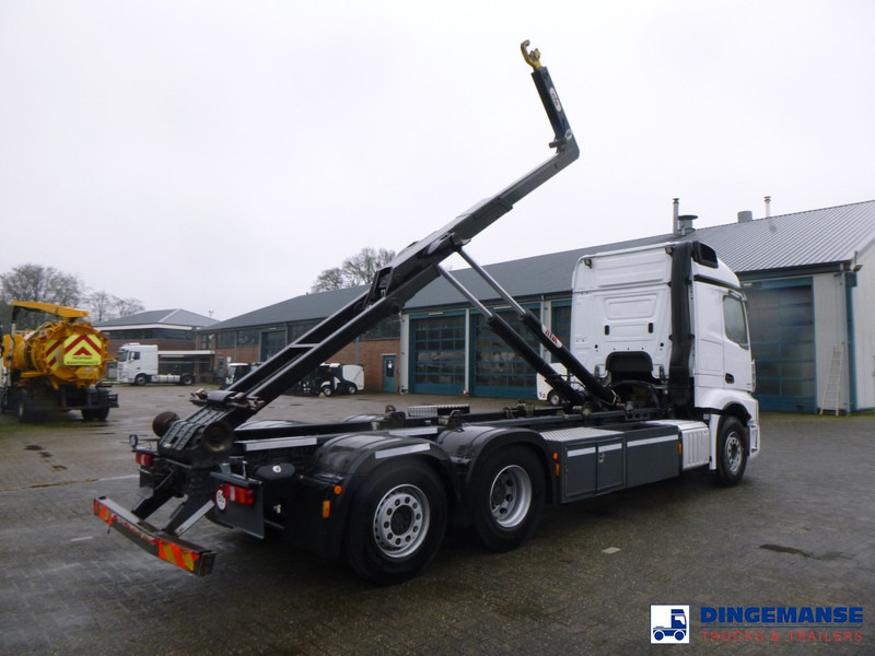 Mercedes-Benz Actros 2843 6x2 Hyva container hook 20t - شاحنة ذات خطاف: صورة 4 Mercedes-Benz Actros 2843 6x2 Hyva container hook 20t - شاحنة ذات خطاف: صورة 4