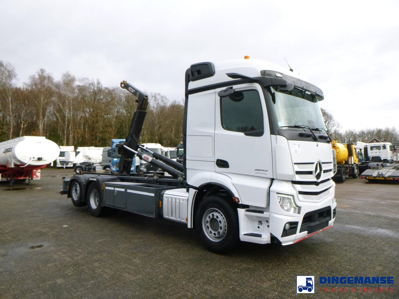 Mercedes-Benz Actros 2843 6x2 Hyva container hook 20t - شاحنة ذات خطاف: صورة 2 Mercedes-Benz Actros 2843 6x2 Hyva container hook 20t - شاحنة ذات خطاف: صورة 2