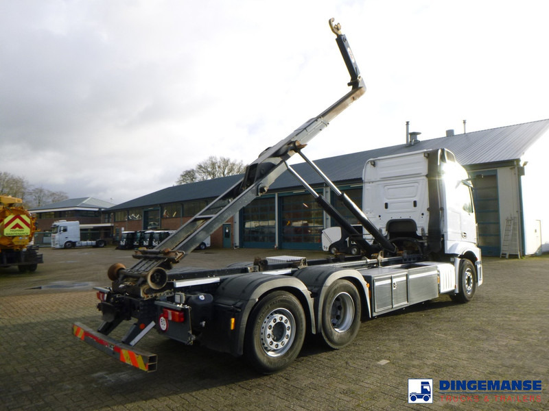 Mercedes-Benz Actros 2843 6x2 Hyva container hook 20t - شاحنة ذات خطاف: صورة 4 Mercedes-Benz Actros 2843 6x2 Hyva container hook 20t - شاحنة ذات خطاف: صورة 4